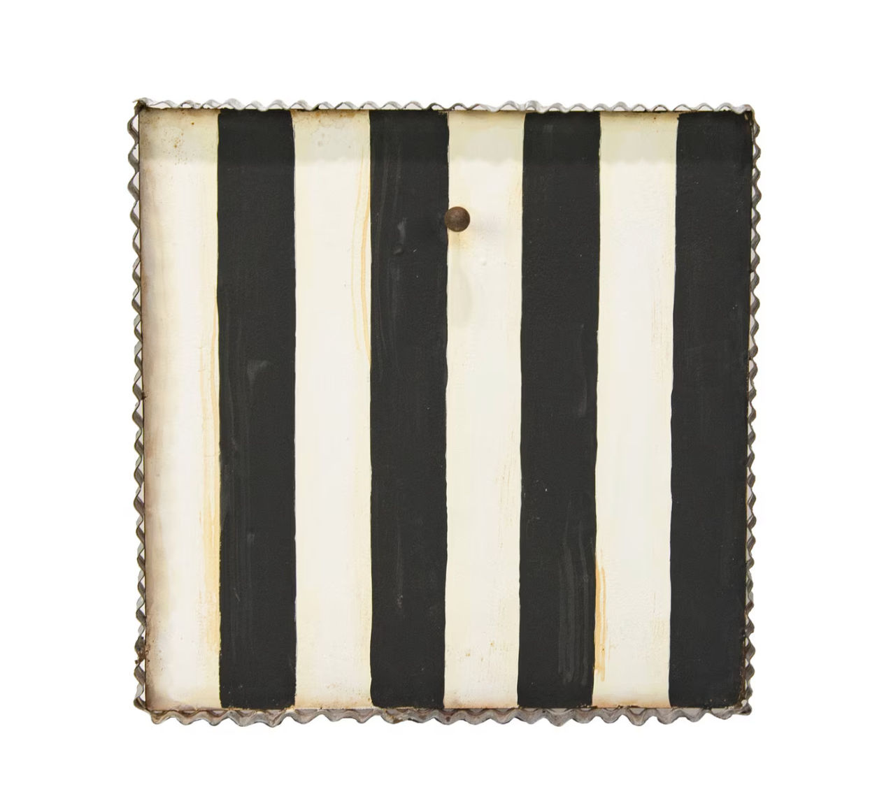 Black & White Striped Mini Gallery Display Board