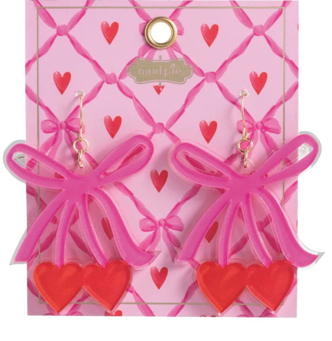 Cherry Hearts Earrings