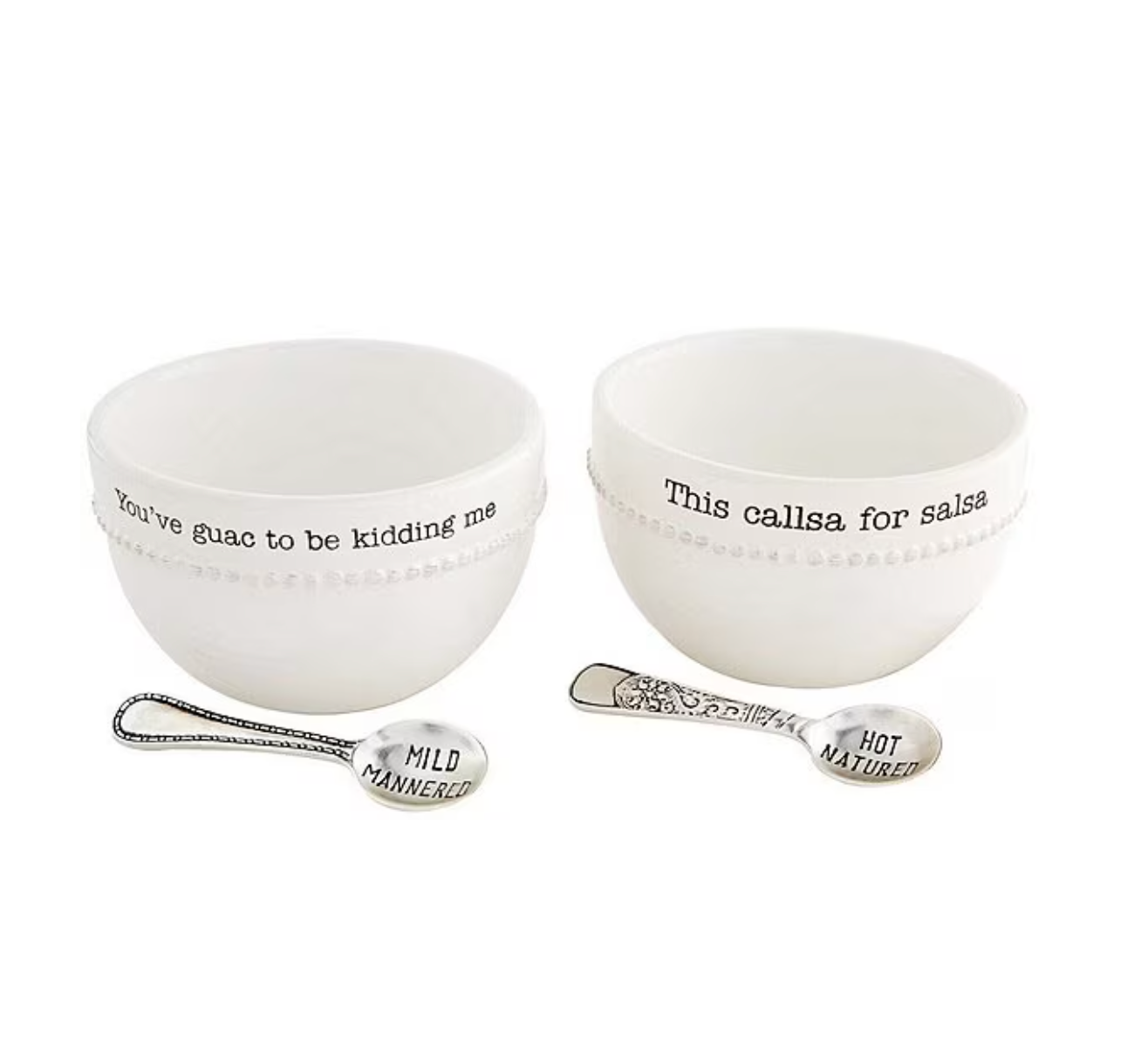 4-Piece Salsa and Guac Set