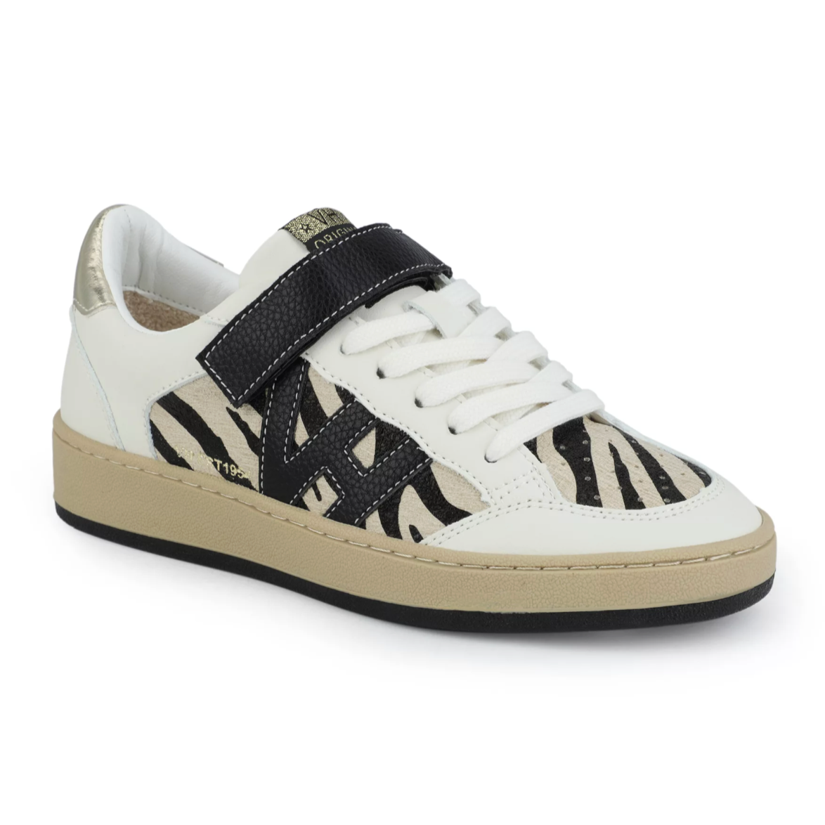 Vintage Havana | Fire Zebra Print Sneakers