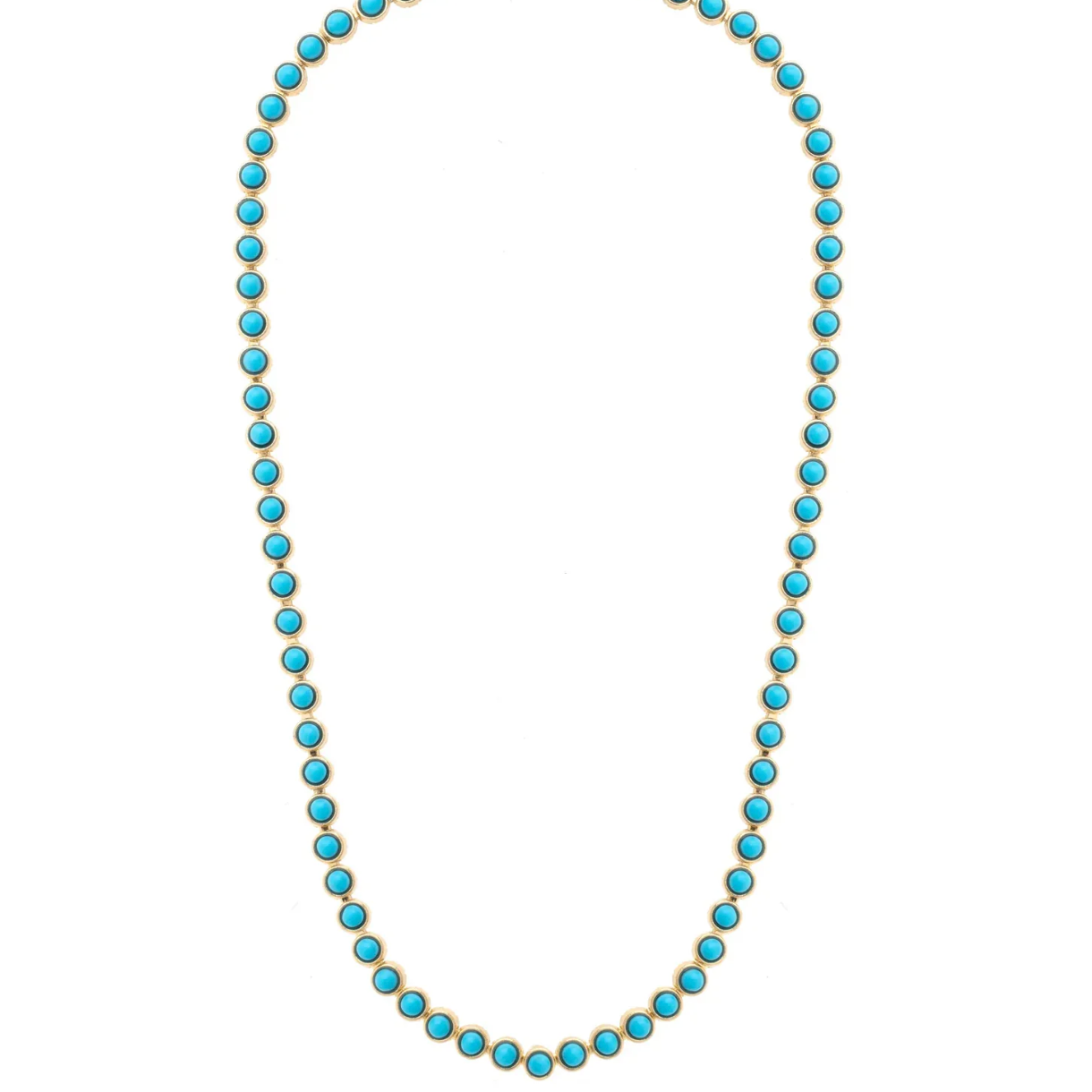 Albuquerque Tennis Necklace in Turquoise
