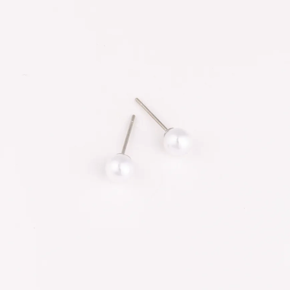 Hogan Earrings | Pearl | Medium