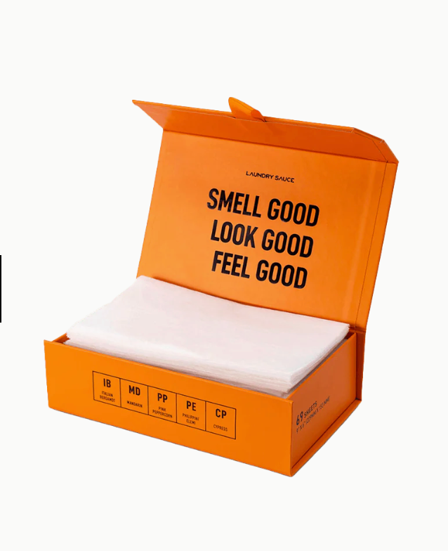 Luxury Scented Dryer Sheets | Italian Bergamot