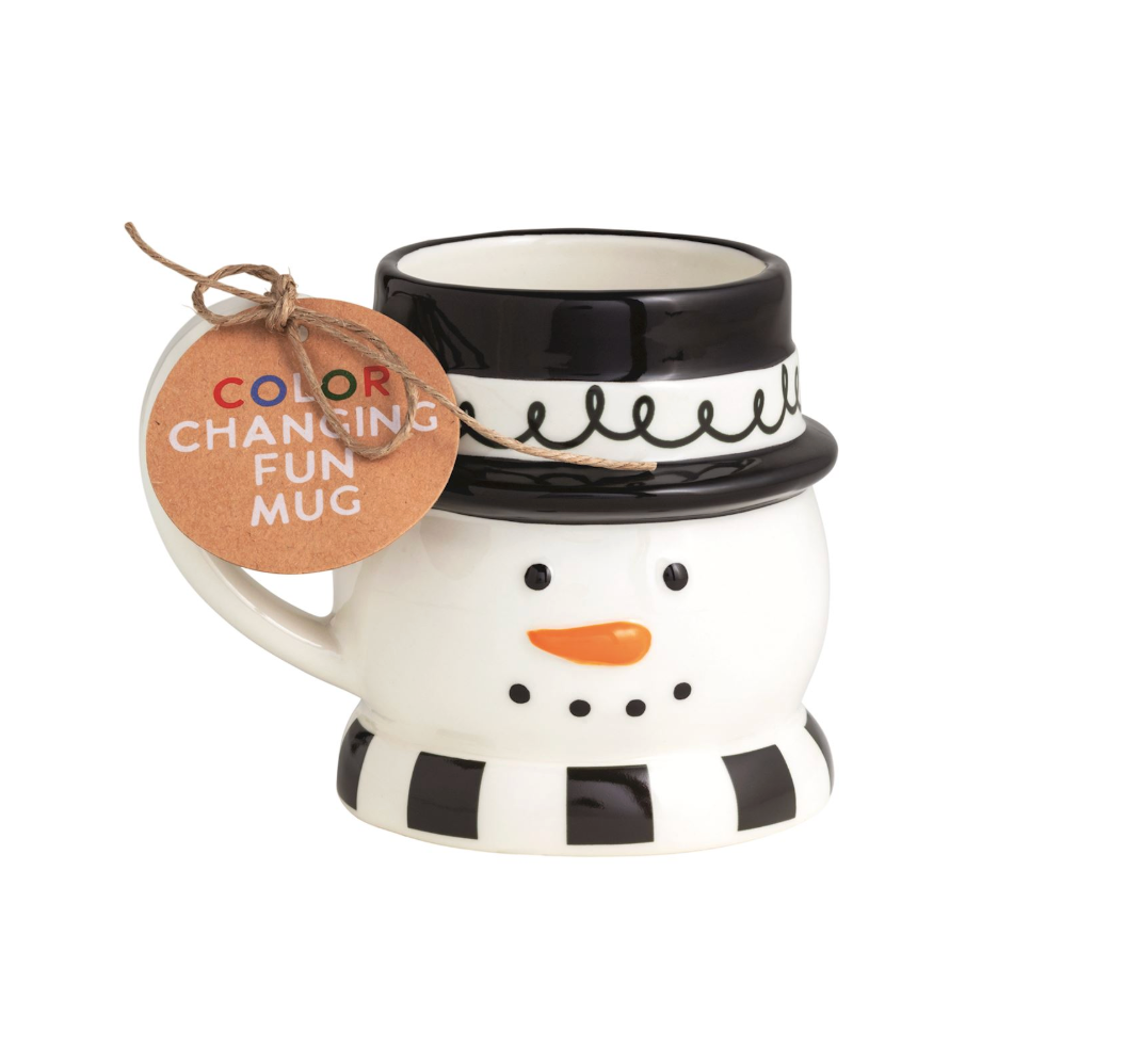 Snowman Color Changing Christmas Mug