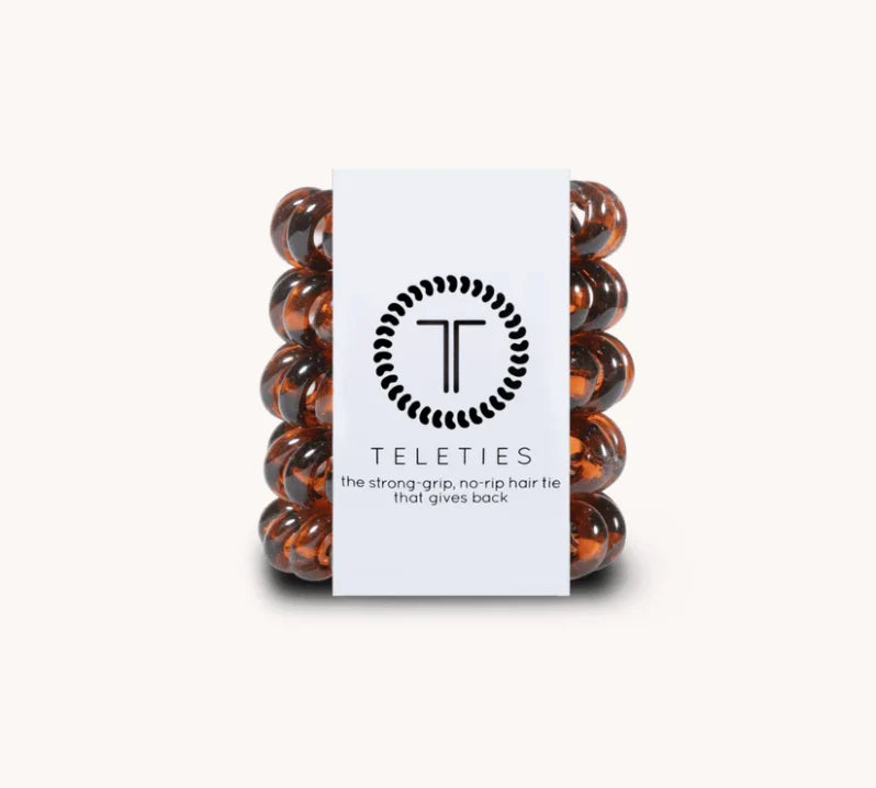 Tortoise Tiny Hair Ties