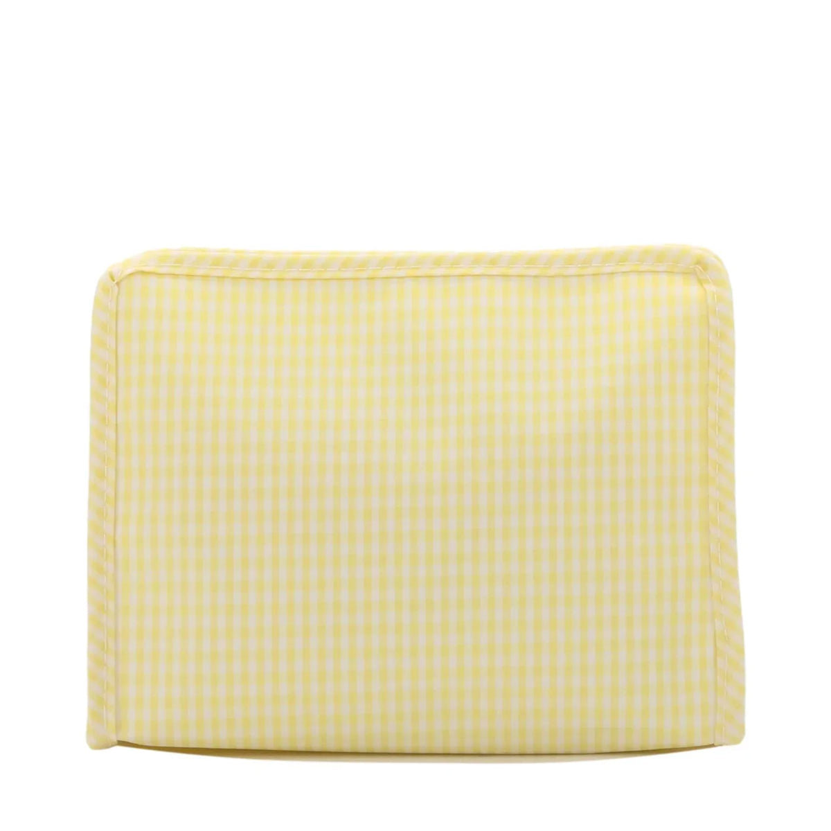 TRVL Roadie Medium Zip Pouch - Gingham Buttercup