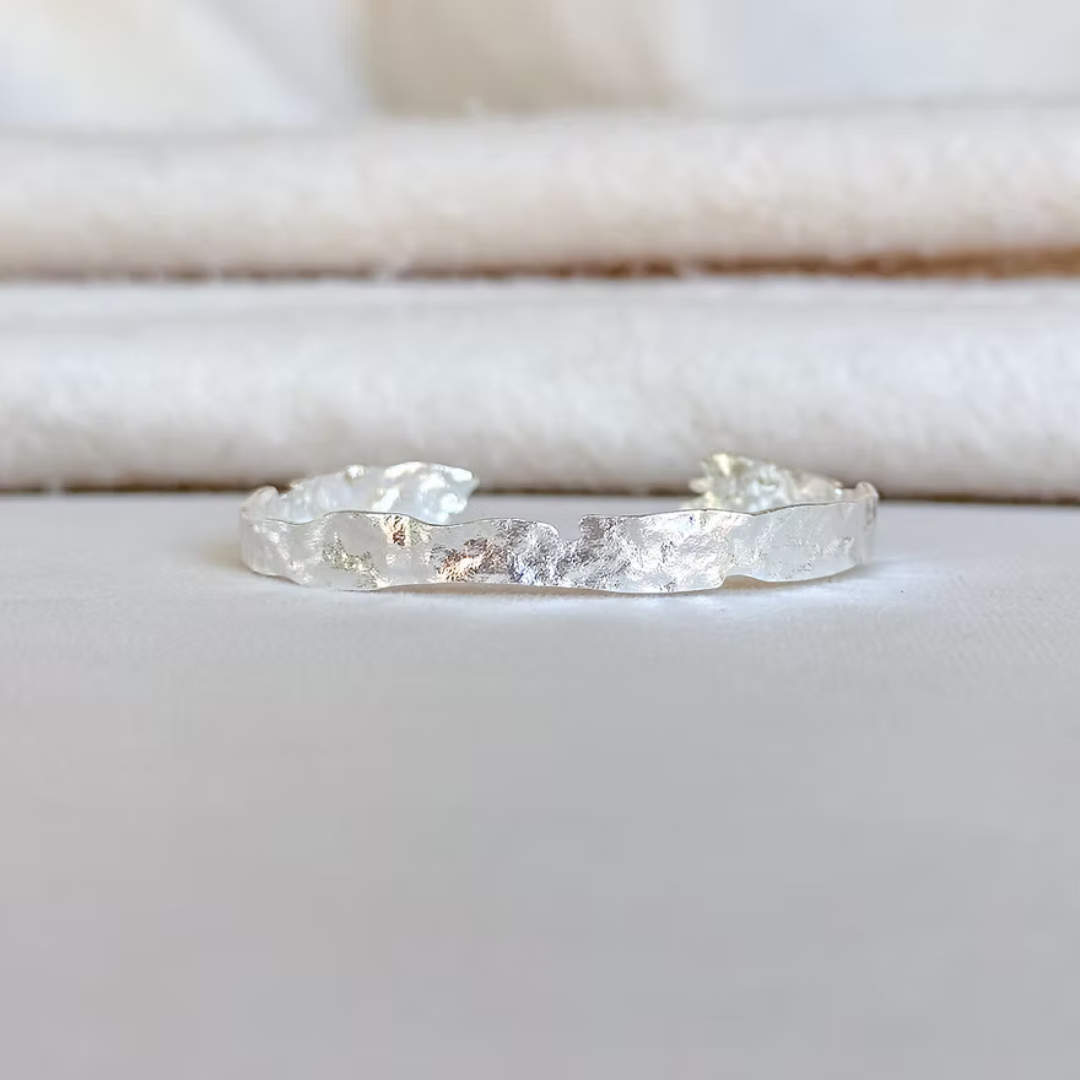 Plated Cuff - Silver | Thin