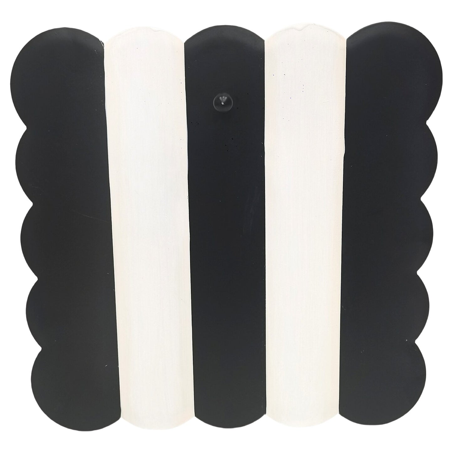 Black & Cream Scallop Display Board