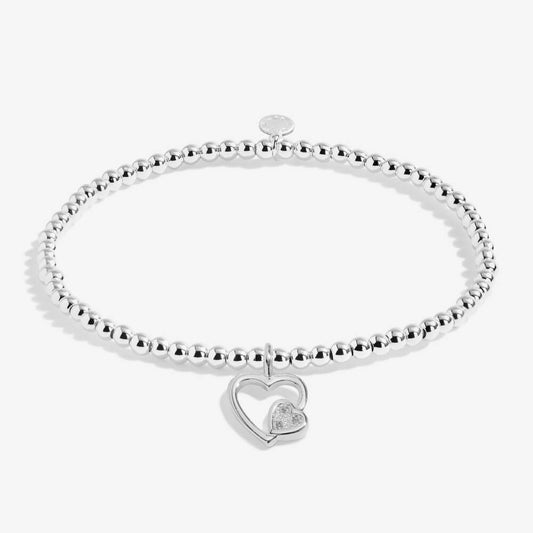 Kids' A Little 'Happy Birthday Granddaughter' Bracelet In Silver Plating
