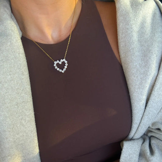 Diamond Heart Necklace