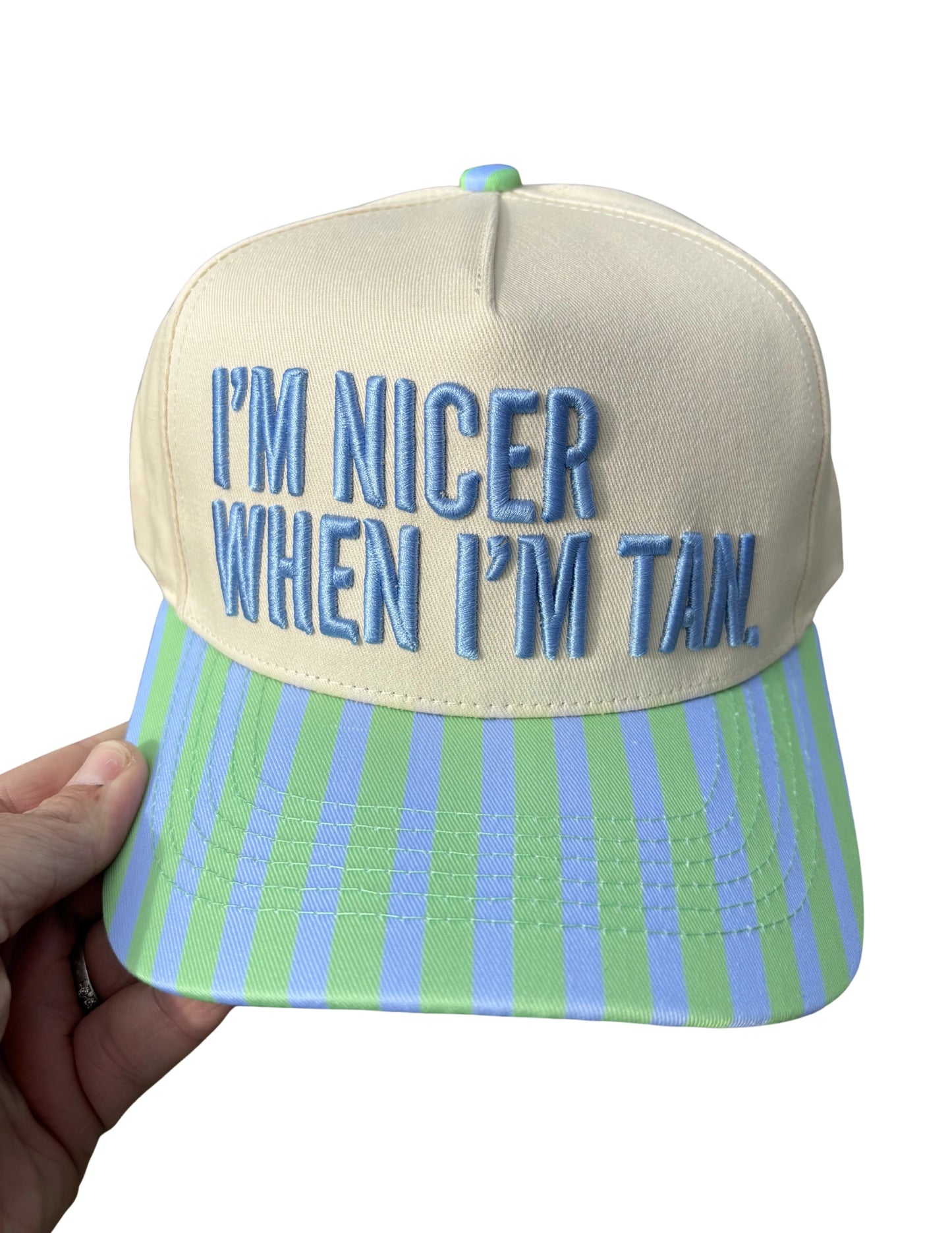 I'm Nicer When I'm Tan Hat