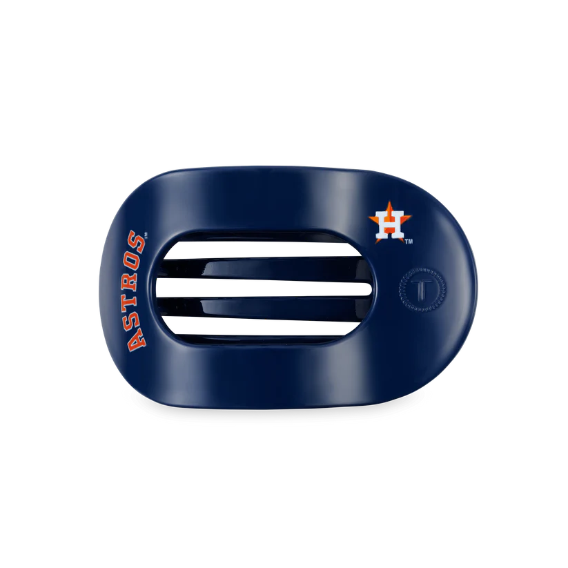 Houston Astros Medium Flat Round Hair Clip