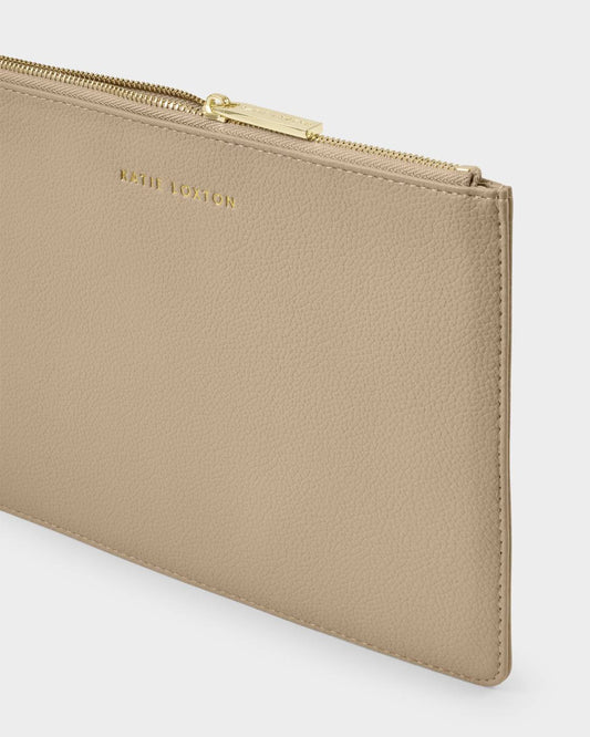 Lottie Wristlet l Light Taupe