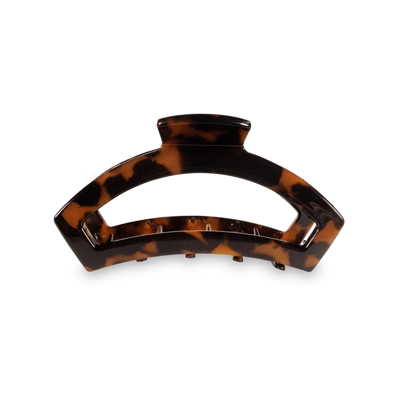 Open Tortoise Small Claw Hair Clip