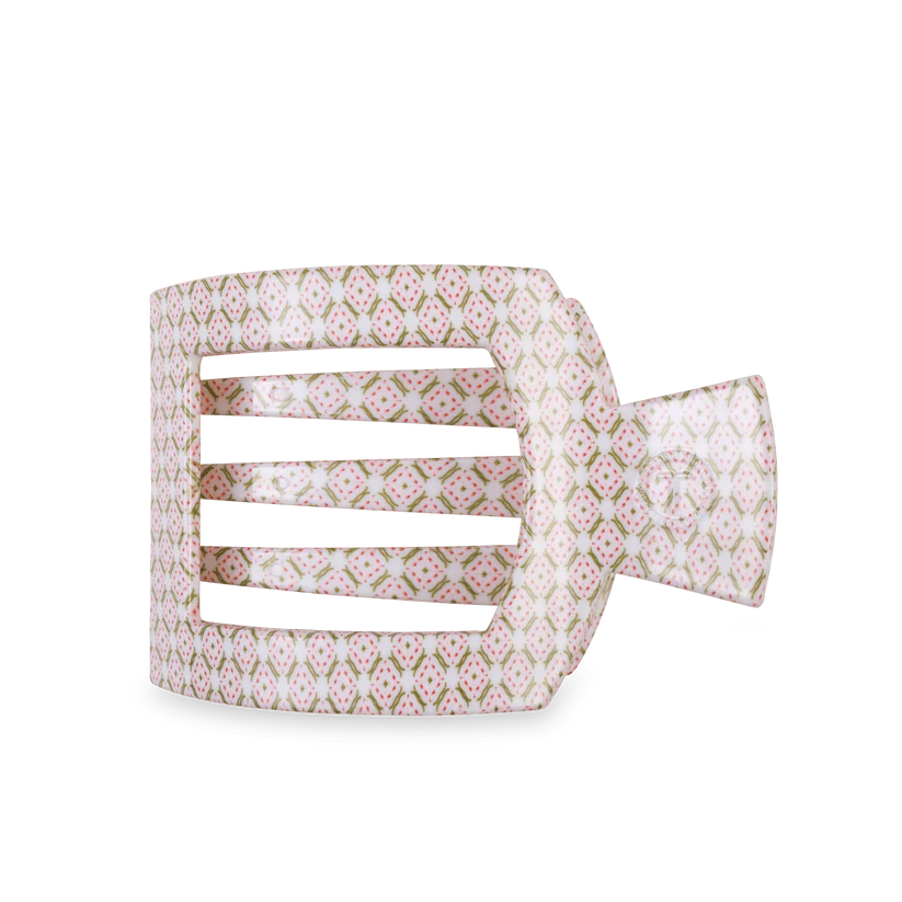 Pine & Pearl Large Flat Square Hair Clip