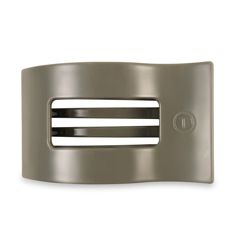 Sage it ain't so Large Flat Rectangle Hair Clip