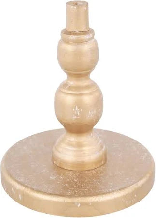 Gold Wood Base for Toppers