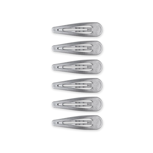 Silver Snap Clip (6Ct)