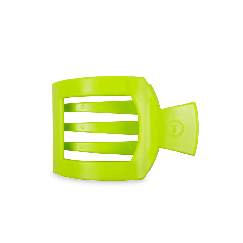 Summer Brights Medium Flat Square Hair Clip