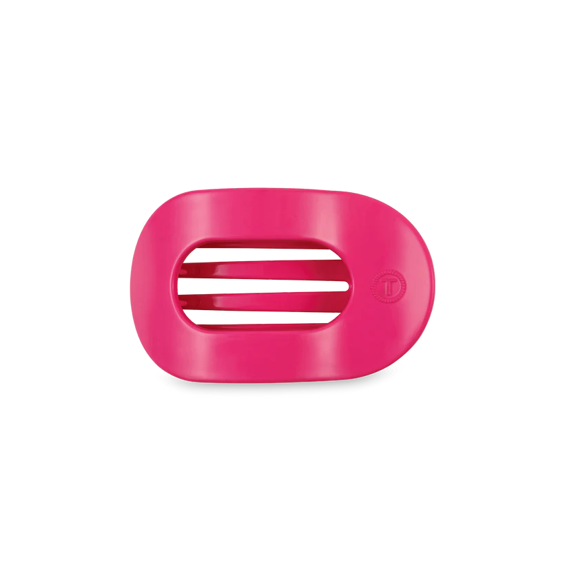 Tropical Punch Small Flat Round Hair Clip