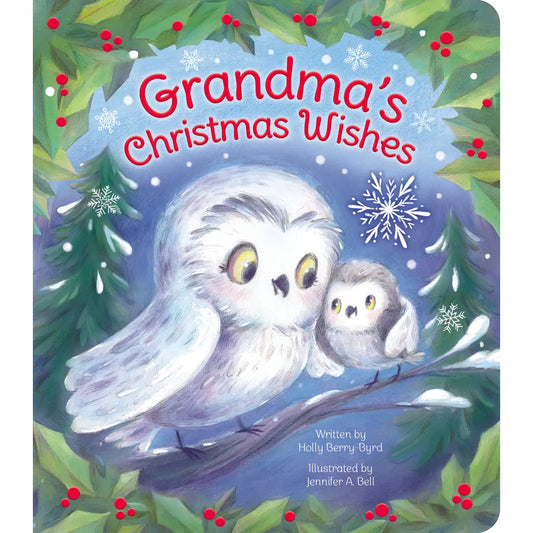 Grandma's Christmas Wishes Board Book