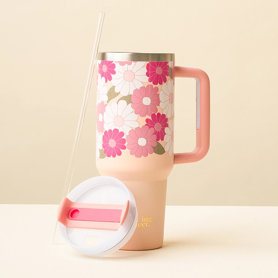 Take Me Everywhere Tumbler | Daisy Craze Hot Pink 40 oz