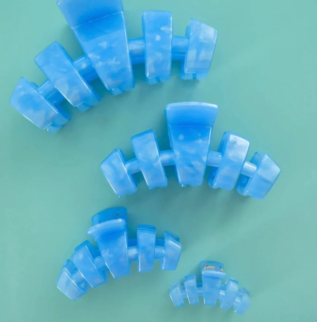 Classic Blue Blue Lagoon Claw Clip
