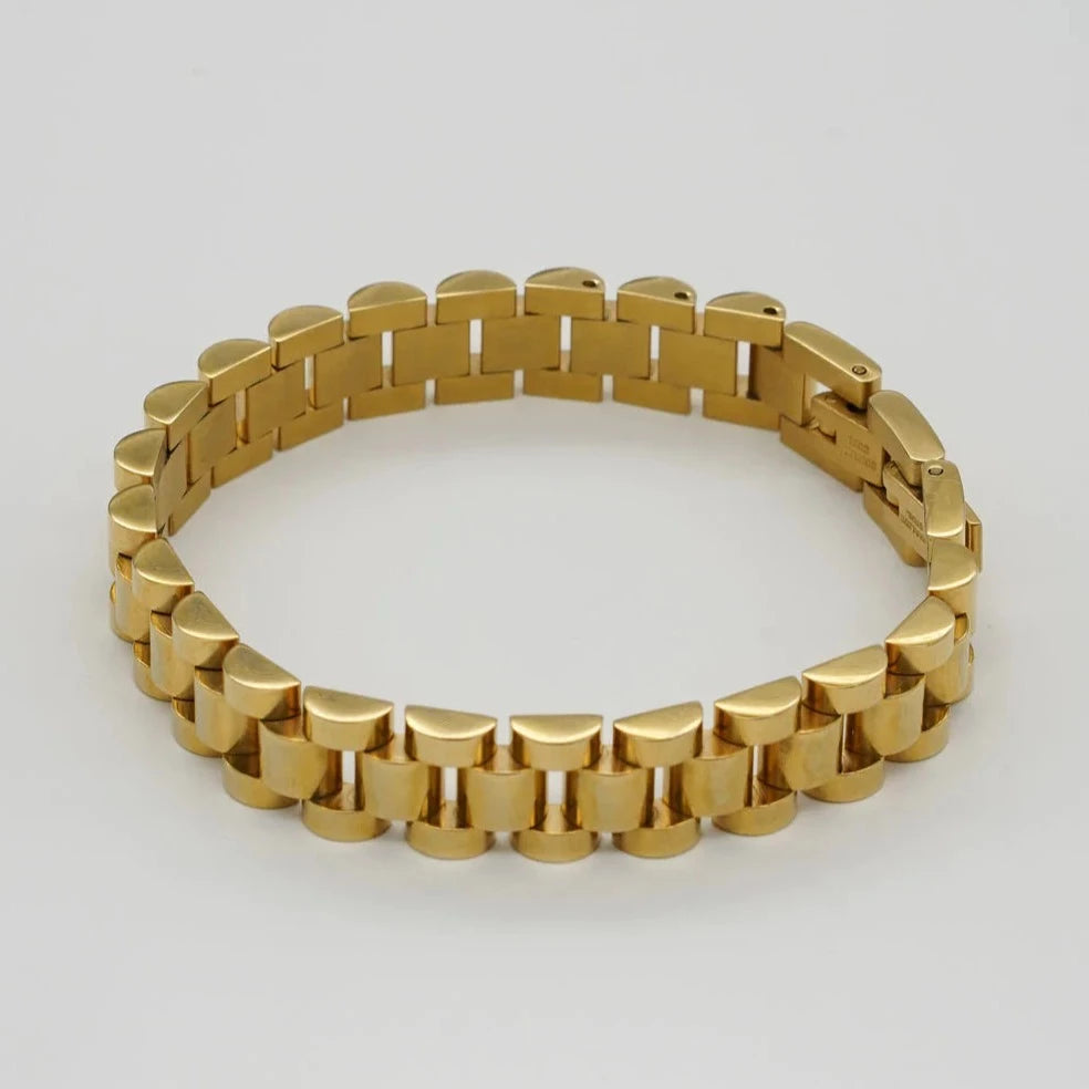 Gold Watch Band Bracelet | Brenda Grands