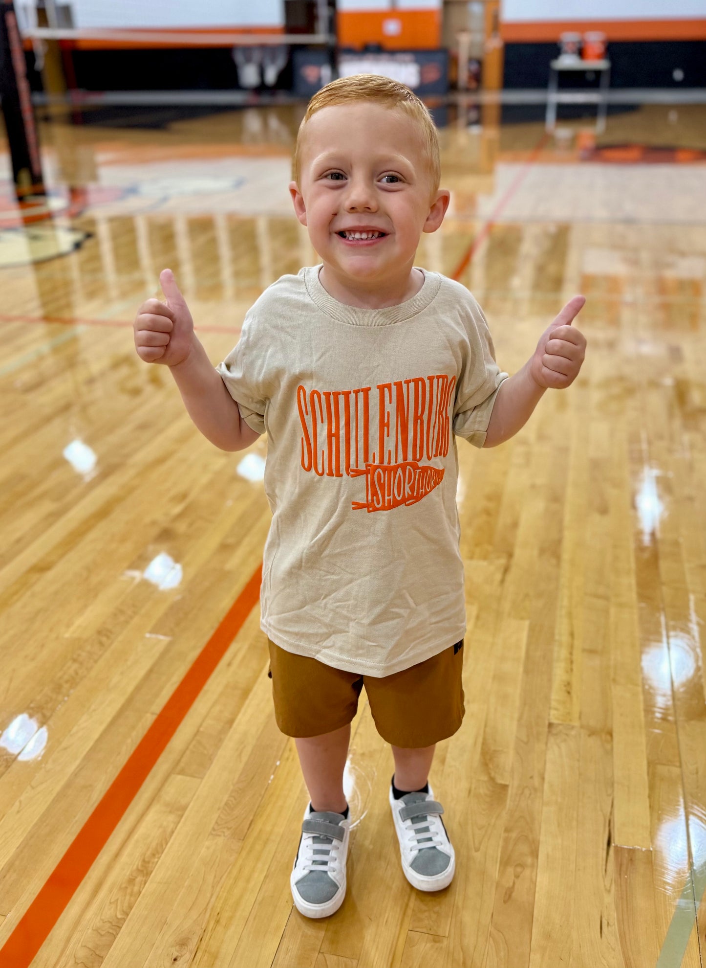 Schulenburg Shorthorns Pennant Tee | Youth