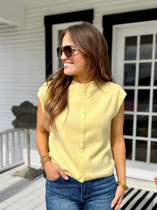 Piper Vest Cardigan | Butter