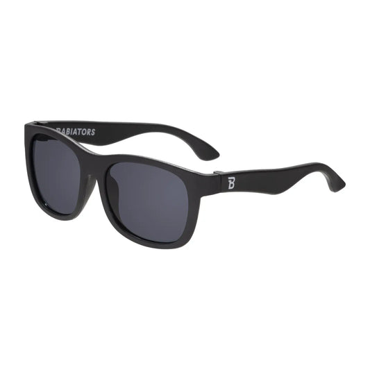 Jet Black Navigator Baby and Kids Sunglasses