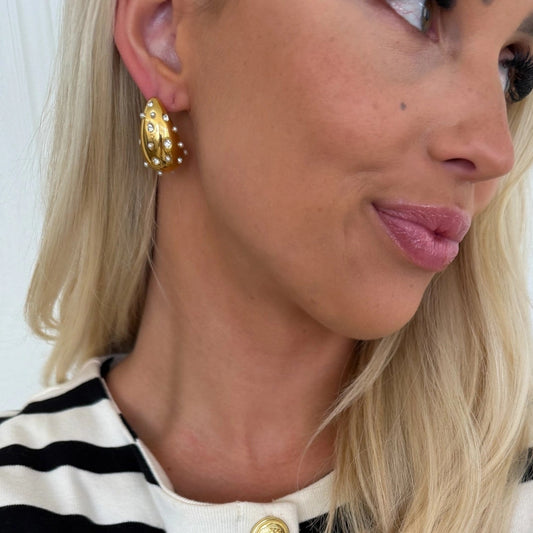 Jaz Earrings | Gold