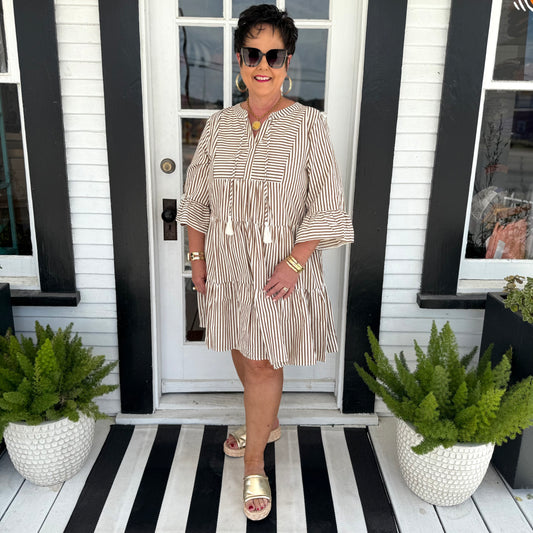 Taylor Dress | Mocha
