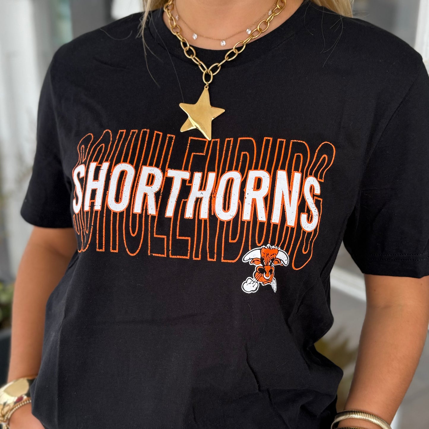 Schulenburg Shorthorns Tee | Black