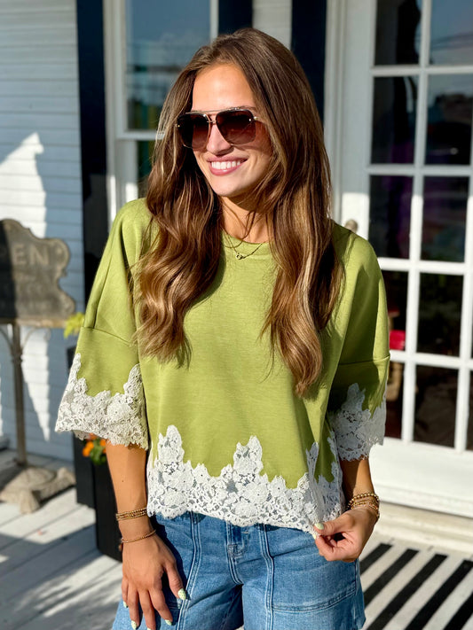 Mary Top | Matcha