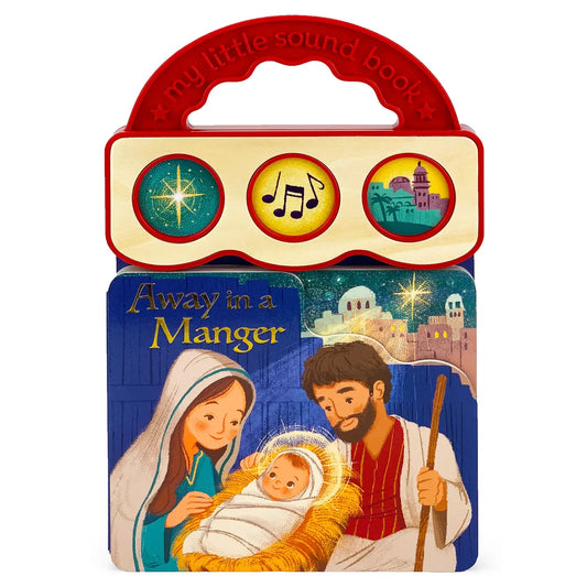 Away in A Manger Nativity 3-Button Jesus Sound Book