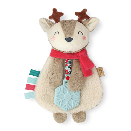 Holiday Itzy Lovey™ Plush + Teether Toy | Reindeer