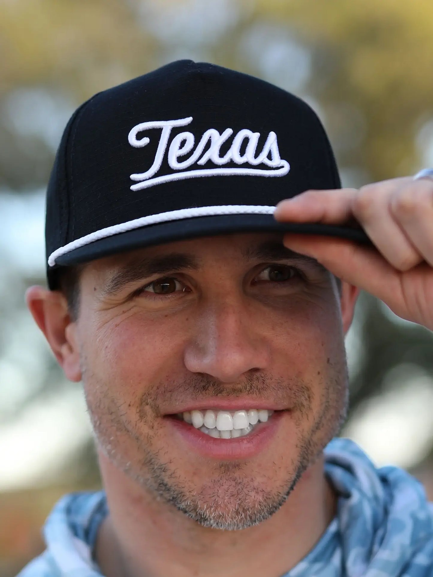 Texas Script Black Cap