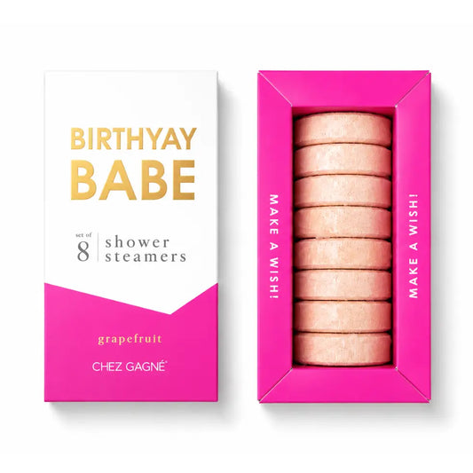 Birthyay Babe - Birthday Shower Steamers Gift, Grapefruit