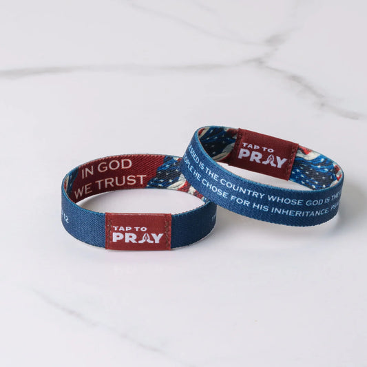 Tap To Pray® Wristband – Patriot