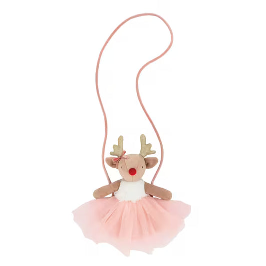 Plush Reindeer Tutu Purse