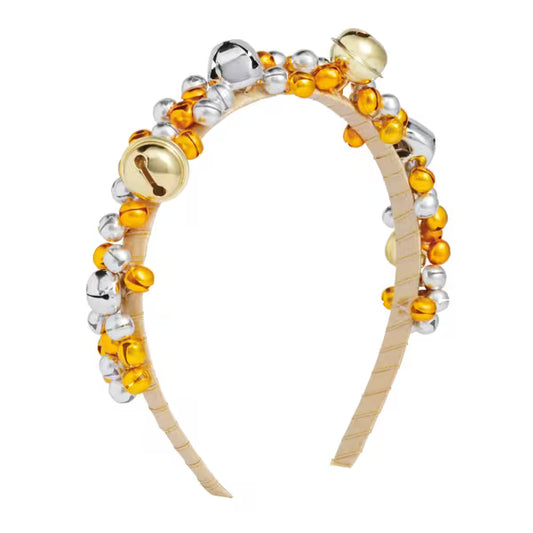 Gold & Silver Jingle Bell Headband