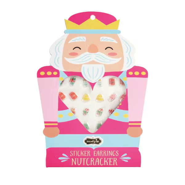 Nutcracker Stick-On Earring Set