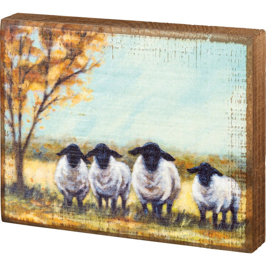 Block Sign | Sheep