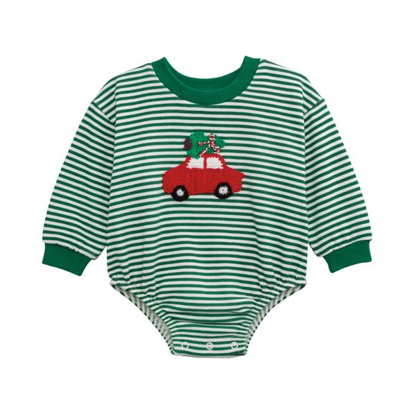 Crochet Car Baby Sweatshirt Bubble