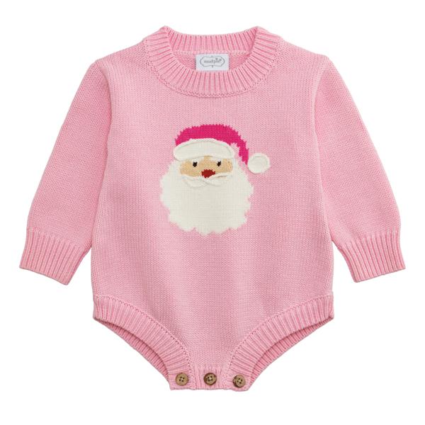 Pink Santa Baby Sweater Bubble