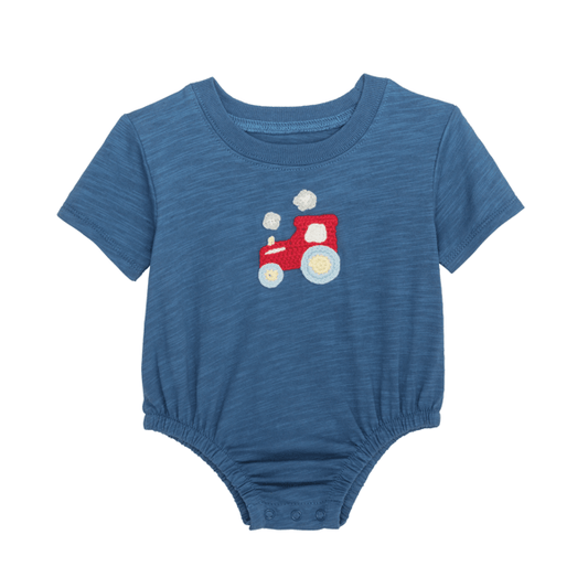 Tractor T-Shirt Bubble | Navy