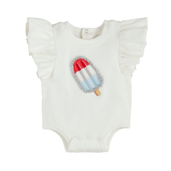 Bomb Pop Ruffled Baby Bodysuit