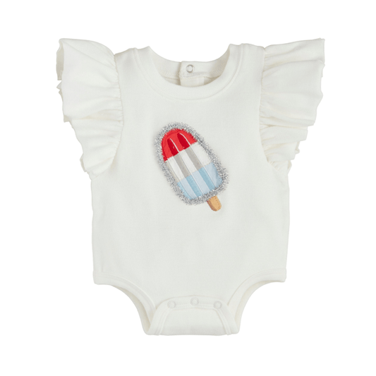 Bomb Pop Ruffled Baby Bodysuit