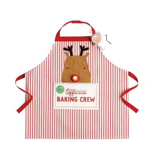 Reindeer Light-Up Apron & Cookie Cutter Set